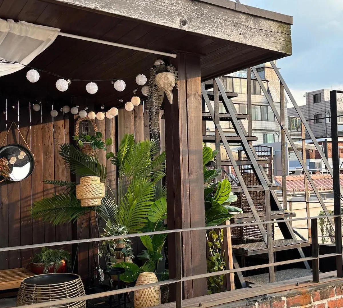 Haebangchon Lägenhet Seoul Sydkorea